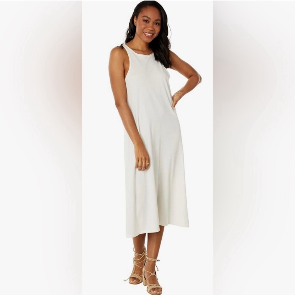 Madewell Softfade Cotton Cover-up Tank Dress Ivory